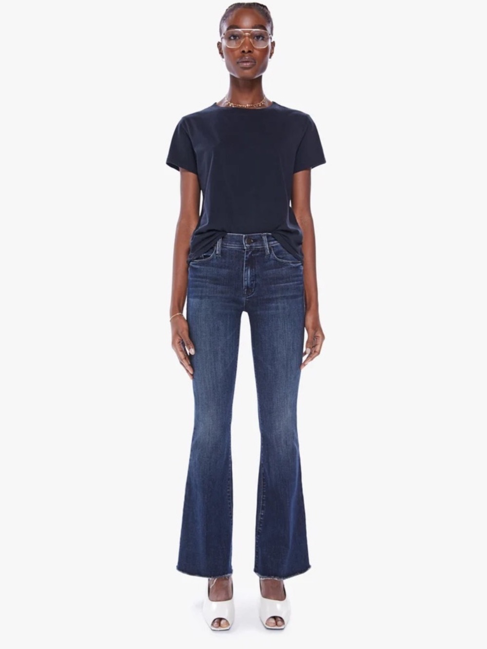 Mother Denim The Weekender Fray Wash: Mint Condition Size 30